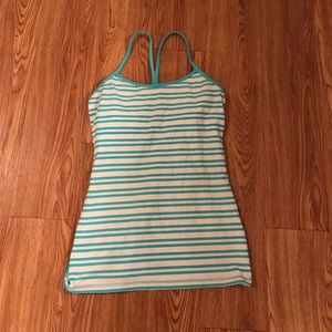 Lululemon Power Y tank top racerback shirt size 8